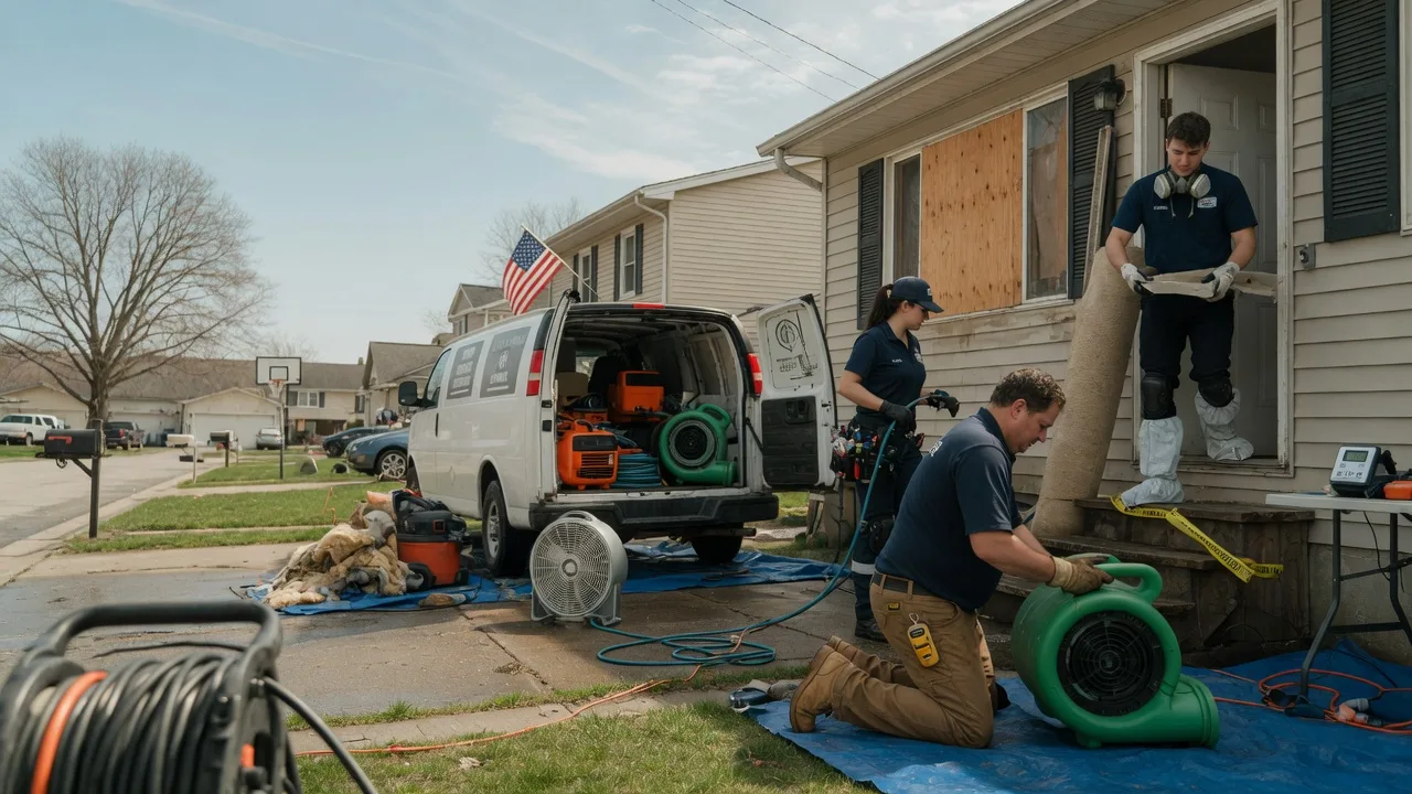 Water Damage Restoration in Midway, KY near me